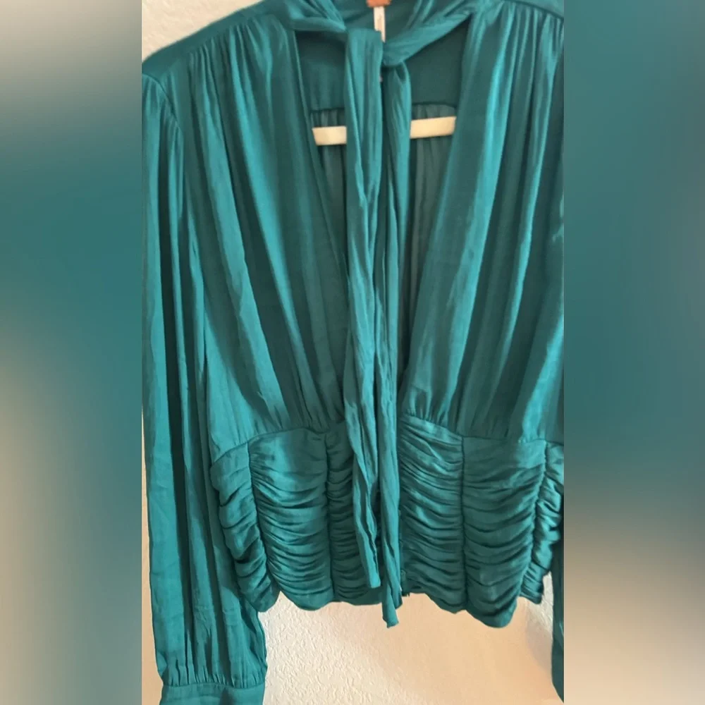 Free People Silky Blouse top